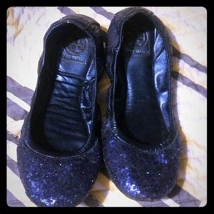 Tory Burch gitter flats